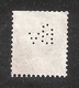 Perfin/perforé/lochung Switzerland No 99  1908-1933 - Hélvetie Assise Avec épée Bv Schweizerischer Bankverein - Perforés