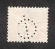 Perfin/perforé/lochung Switzerland No 99  1908-1933 - Hélvetie Assise Avec épée LC  AG Leu & Co. - Gezähnt (perforiert)