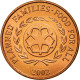 Monnaie, Tonga, King Taufa'ahau Tupou IV, 2 Seniti, 2002, SPL, Copper Plated - Tonga