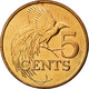 Monnaie, TRINIDAD & TOBAGO, 5 Cents, 2005, Franklin Mint, SPL, Bronze, KM:30 - Trinidad En Tobago