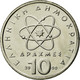 Monnaie, Grèce, Democritus, 10 Drachmes, 2000, SPL, Copper-nickel, KM:132 - Griekenland