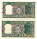 BANK OF INDIA // Commemorative Bill // 2 + 2x5 Rupee // AU // SPL - Inde