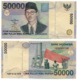 BANK INDONESIA // Commemorative Bill // 2x 50 000 Rupiah // AU // SPL - Indonésie