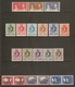 SWAZILAND UNCHECKED 1937 - 1949 MINT COLLECTION ON 2 HAGNER CARDS - Swaziland (...-1967)