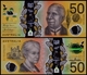 Australia $50, 2018, Polymer, Sign.9: Lowe-Fraser, In The Folder - 2005-... (polymer Notes)