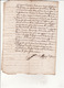 Gen Montauban 14 Jan 1698 Eaux Et Forets Bois Du Pouy Commune De Valentine 3 Scans - Cachets Généralité