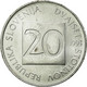 Monnaie, Slovénie, 20 Stotinov, 1993, TTB, Aluminium, KM:8 - Slovénie