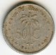 Congo Ruanda 50 Centimes 1955 KM 2 - 1951-1960: Baudouin I