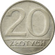 Monnaie, Pologne, 20 Zlotych, 1989, Warsaw, TTB, Copper-nickel, KM:153.2 - Pologne