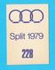 MEDITERRANEAN GAMES 1979. - WRESTLING (MINT CARD) * Lutte Lotta Lucha Ringen Luta * Jeux Mediterraneens UWW FILA - Altri & Non Classificati