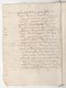 Vieux Papier De 1662 De 8 Pages - Manuscrits
