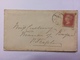 GB Victoria 1874 Cover Huntly Postmark Tied With 1d Red Plate 165 - Covers & Documents