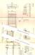 Original Patent - Friedrich Weck , Lilleshall , County Of Salop , England 1884 , Waschen & Reinigen Von Gasen | Gas Gase - Historische Dokumente