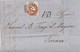 Z33  - 4/11/1862 - Lettera In PD Con Testo Da Roveredo A Ferrara Con 10 Soldi Bruno Mattone - ISOLATO- ... Leggi .... - Lombardo-Veneto