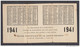 CALENDRIER 1941 IMAGE PIEUSE ÎLES FIDJI SOEURS MARISTES - OEUVRE PONTIFICALE DE LA SAINTE ENFANCE - Petit Format : 1941-60