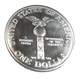 1 Dollar - Congress  -   USA - 1989 - Argent 900. - Sup -  26,7 Gr. - - Collections