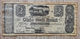 USA 2 Dollars 1845 Ohio Rail Road Copy Fantasy Money - Autres & Non Classés