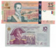 2004 // BANK REPIBLIK DAYITI // Commemorative Bill // Polymer // 10 & 25 Goud // UNC - Haïti