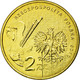 Monnaie, Pologne, Arthur Grottger, Painter, 2 Zlote, 2010, Warsaw, TTB+, Laiton - Pologne