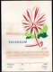 POLAND 1972 TELEGRAM PATRIOTIC POLISH RED WHITE RIBBON FLOWER USED TÉLÉGRAMME TELEGRAMM TELEGRAMA TELEGRAMMA - Autres & Non Classés