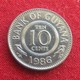 Guyana 10 Cents 1986 KM# 33 Guiana - Guyana