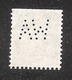 Perfin/perforé/lochung Switzerland No 99  1908-1933 - Hélvetie Assise Avec épée AW  A. Wander - Gezähnt (perforiert)