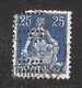 Perfin/perforé/lochung Switzerland No 99  1908-1933 - Hélvetie Assise Avec épée N.P.  N. Pedolin - Perforés