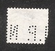 Perfin/perforé/lochung Switzerland No 99  1908-1933 - Hélvetie Assise Avec épée N.P.  N. Pedolin - Gezähnt (perforiert)