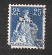 Perfin/perforé/lochung Switzerland No 99  1908-1933 - Hélvetie Assise Avec épée S F  Schwob Frères - Perfins