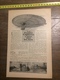 1909 DOCUMENT LE PLANEUR CAPAZZA S ELEVE DANS LES AIRS - Collections