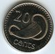 Fidji Fiji 20 Cents 1998 UNC KM 53a - Fidji