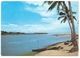 CARTE POSTALE / LOME TOGO 1985 / POUR BERNE SUISSE / COCOTIERS AU BORD DU LAC - Togo