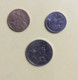 Chine : 4  pièces , 1 Yuan (2011/12/13) & 5 Yuan (2014) - Chine