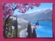 POSTAL POST CARD CARTE POSTALE ITALIA ITALY POSTCARD LARGO DI GARDA LAGO DE BENACO GARDESANA OCCIDENTALE WITH STAMP VER - Otros & Sin Clasificación