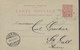 France Postal Stationery Ganzsache Entier Mouchon PARIS 119. Bd. Richard Lenoir 1901 ST. GALLEN Switzerland (2 Scans) - Enveloppes Types Et TSC (avant 1995)