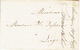 10/09/1853 BASTOGNE Vers LIEGE - Lettre Par Messager "MIYACE" Signé Ch. BRAECKELAER - Autres & Non Classés