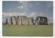 Stonehenge, Wiltshire, UK, View From The East, Unused Postcard [22688] - Stonehenge