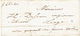 Précurseur Du 5/5/1847 + Manuscrit "avec 46frs 20 " Par Le Voiturier LAFONTAINE De HOUFFALIZE à LIEGE - Signé BIERME - 1830-1849 (Belgique Indépendante)