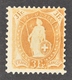 ZNr. 72D Ungebraucht Mit Falzrückstand - Unused Stamps