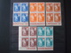 PARAGUAY 1964 2 SETS X 4 MNH** SPACE + OLYMPIC GAMES 1964 / 2 SCANS - Paraguay