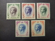 MONACO, Année 1955-57, YT N° 421 à 455 Neufs MNH** (cote 13 EUR) - Ungebraucht