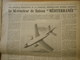 Marcel Dassault Bi-réacteurs Méditerrannée Avion De Liaison - Publicité D'époque : 1958 - Werbung