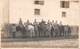 01- AMBERIEU- Carte Photo Des Militaires De La Classe 1920 Du 5e. Les écuries,chevaux - Ohne Zuordnung