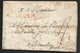 1749 - LAC - DE ROUEN En Rouge 40mm X 6mm Pour La CAMBE - Route D'Isigny - 1701-1800: Précurseurs XVIII