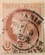 Timbre France III République 1871-75 (°) 2c Rouge Brun Cérès Grands Chiffres YT 51 (côte 20 Euros) – 386d - 1871-1875 Ceres