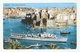 CT--02724-- MALTA - THE GRAND HARBOUR - BARCHE-BATTELLO TURISTICO-VIAGGIATA 1966 - Malta