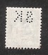 Perfin/perforé/lochung Switzerland No 103  1908-1933 - Hélvetie Assise Avec épée    S K  Schweizerische Kreditanstalt - Gezähnt (perforiert)