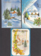 97462/ NOUVEL AN, 3 Cartes, Paysages - Anno Nuovo