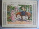 Autentique Almanach Des Postes Et Télégraphes 1921 - Rencontre Aquarelle De Beuzon Femme Art Déco Cheval Chien - Allier - Grand Format : 1921-40