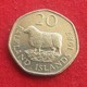 Falkland  Islands 20 Pence 1987 KM# 17 *V1 Malvinas Malwinen - Falkland